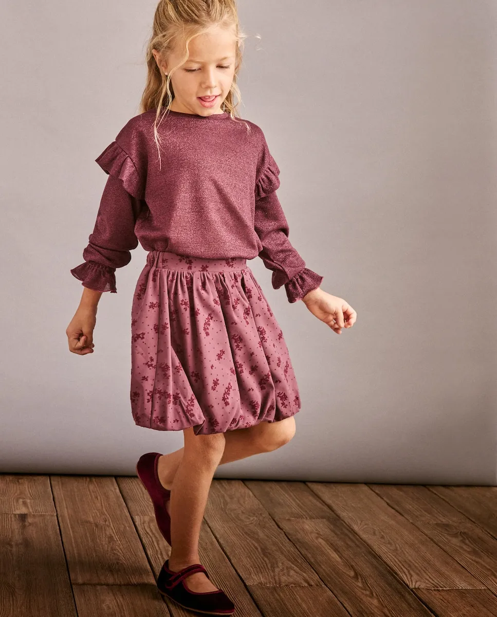 Девчачий комбинезон из флокированного крепа с фантазийным узором Coconut El Corte Inglés, сливовый
Девчачий комбинезон из флокированного крепа с фантазийным узором Coconut El Corte Inglés, сливовый