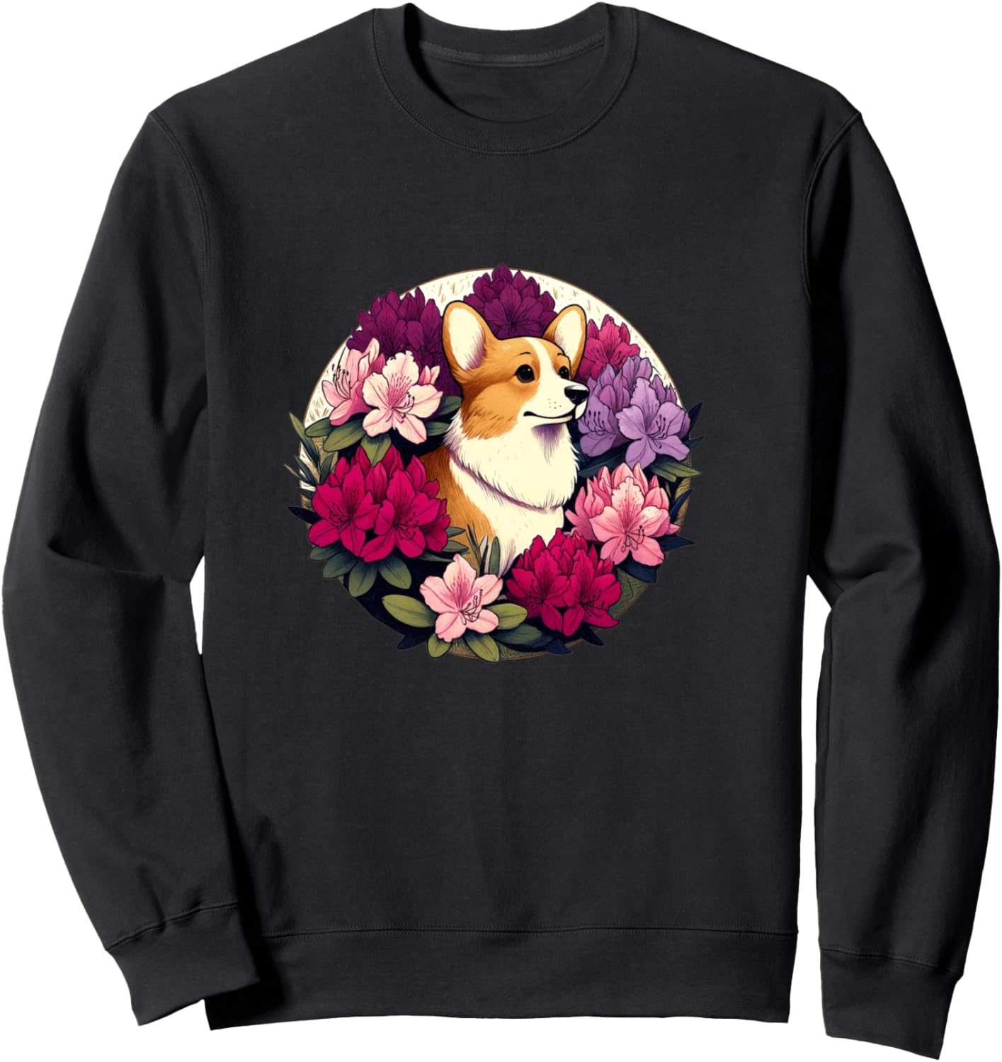 Забавная толстовка с изображением собаки корги и мультяшного корги Corgi Flower Snugg, черный
Забавная толстовка с изображением собаки корги и мультяшного корги Corgi Flower Snugg, черный