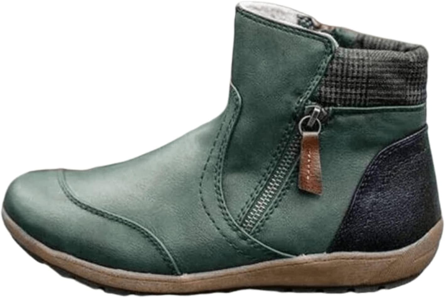 Женские ботильоны вестерн-ковбойские, с круглым носком, короткие, с боковой молнией, винтажная кожа, амортизирующие, классические высокие, военные, на плоском каблуке, для ходьбы Kvotuu, зеленый
Женские ботильоны вестерн-ковбойские, с круглым носком, короткие, с боковой молнией, винтажная кожа, амортизирующие, классические высокие, военные, на плоском каблуке, для ходьбы Kvotuu, зеленый