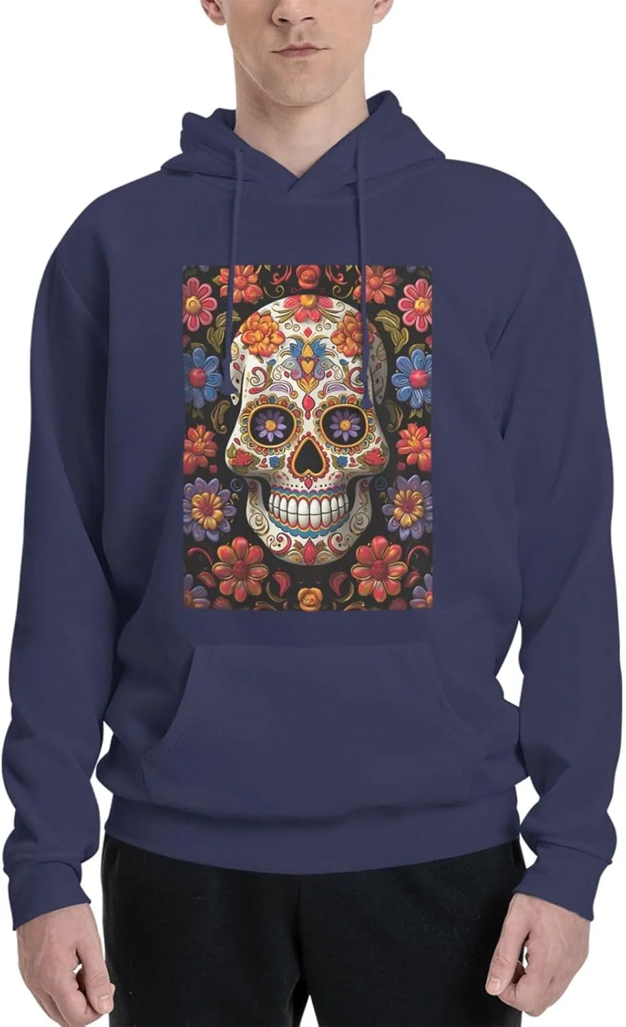 Мужская флисовая толстовка с капюшоном Sugar Skulls LKWSCGHM
Мужская флисовая толстовка с капюшоном Sugar Skulls LKWSCGHM