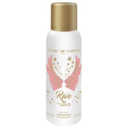 Ulric De Varens Reve in Gold Eau De Parfum 50 мл и Deo 125 мл Lady Spray
Ulric De Varens Reve in Gold Eau De Parfum 50 мл и Deo 125 мл Lady Spray