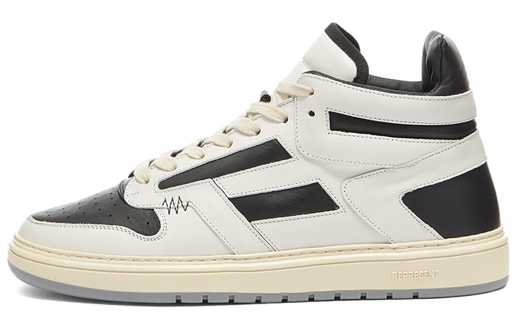 Reptor Hi Стильные скейтерские кроссовки мужские бело-черные в стиле пэчворк REPRESENT
Reptor Hi Стильные скейтерские кроссовки мужские бело-черные в стиле пэчворк REPRESENT