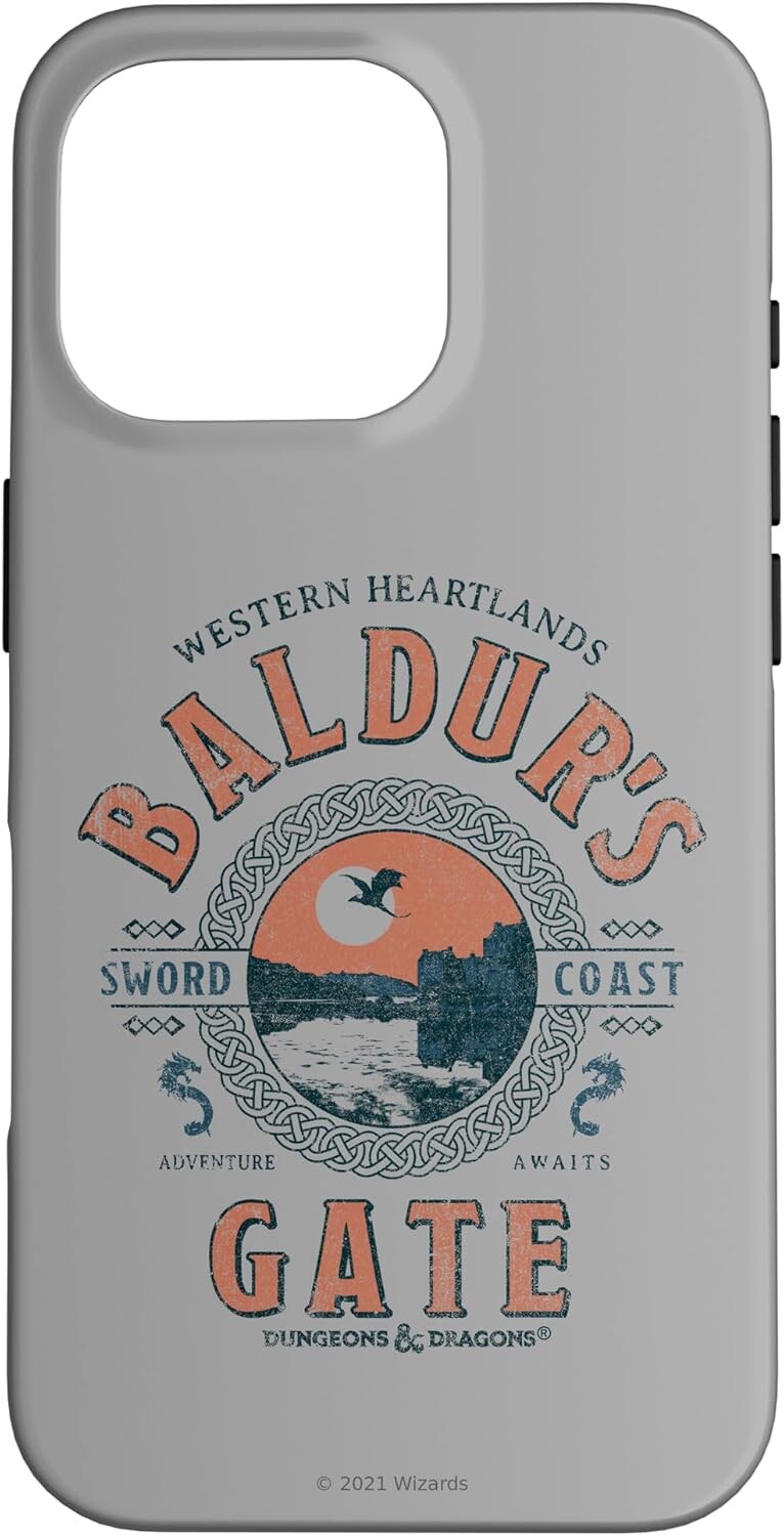 Чехол для iPhone 16 Pro Dungeons & Dragons Adventure Baldur's Gate
Чехол для iPhone 16 Pro Dungeons & Dragons Adventure Baldur's Gate