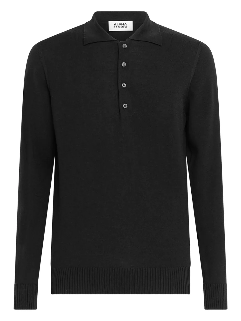 Поло на пуговицах Alpha Studio Alpha Industries, черный
Поло на пуговицах Alpha Studio Alpha Industries, черный