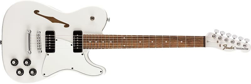 Fender Jim Adkins JA-90 Telecaster Thinline, лавровый гриф, белый - ICF21004758
Fender Jim Adkins JA-90 Telecaster Thinline, лавровый гриф, белый - ICF21004758
