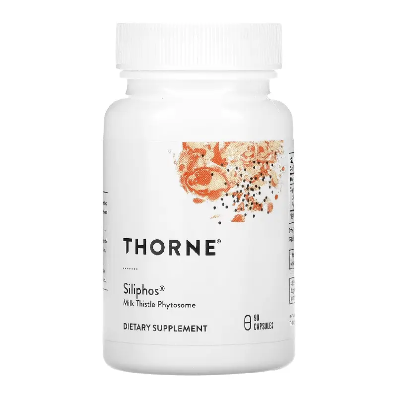 Формула Siliphos Thorne Research для защиты печени, 90 капсул
Формула Siliphos Thorne Research для защиты печени, 90 капсул