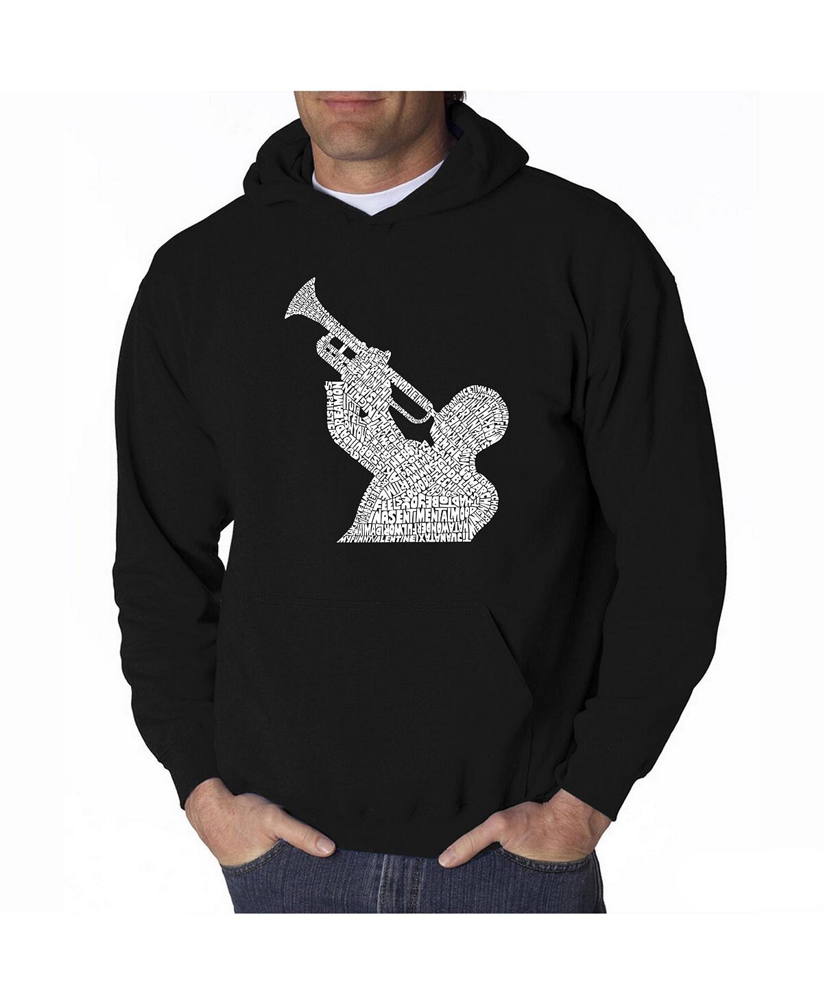 Мужская худи word art - джазовые песни всех времен LA Pop Art, черный
Мужская худи word art - джазовые песни всех времен LA Pop Art, черный