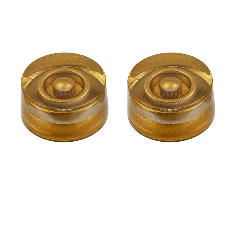 Простые золотые ручки скорости - универсальные - для гитары или баса - набор из 2 - без номеров! Allparts Plain Speed Knobs - Universal - For Guitar or Bass - Set of 2 - No Numbers!
Простые золотые ручки скорости - универсальные - для гитары или баса - набор из 2 - без номеров! Allparts Plain Speed Knobs - Universal - For Guitar or Bass - Set of 2 - No Numbers!
