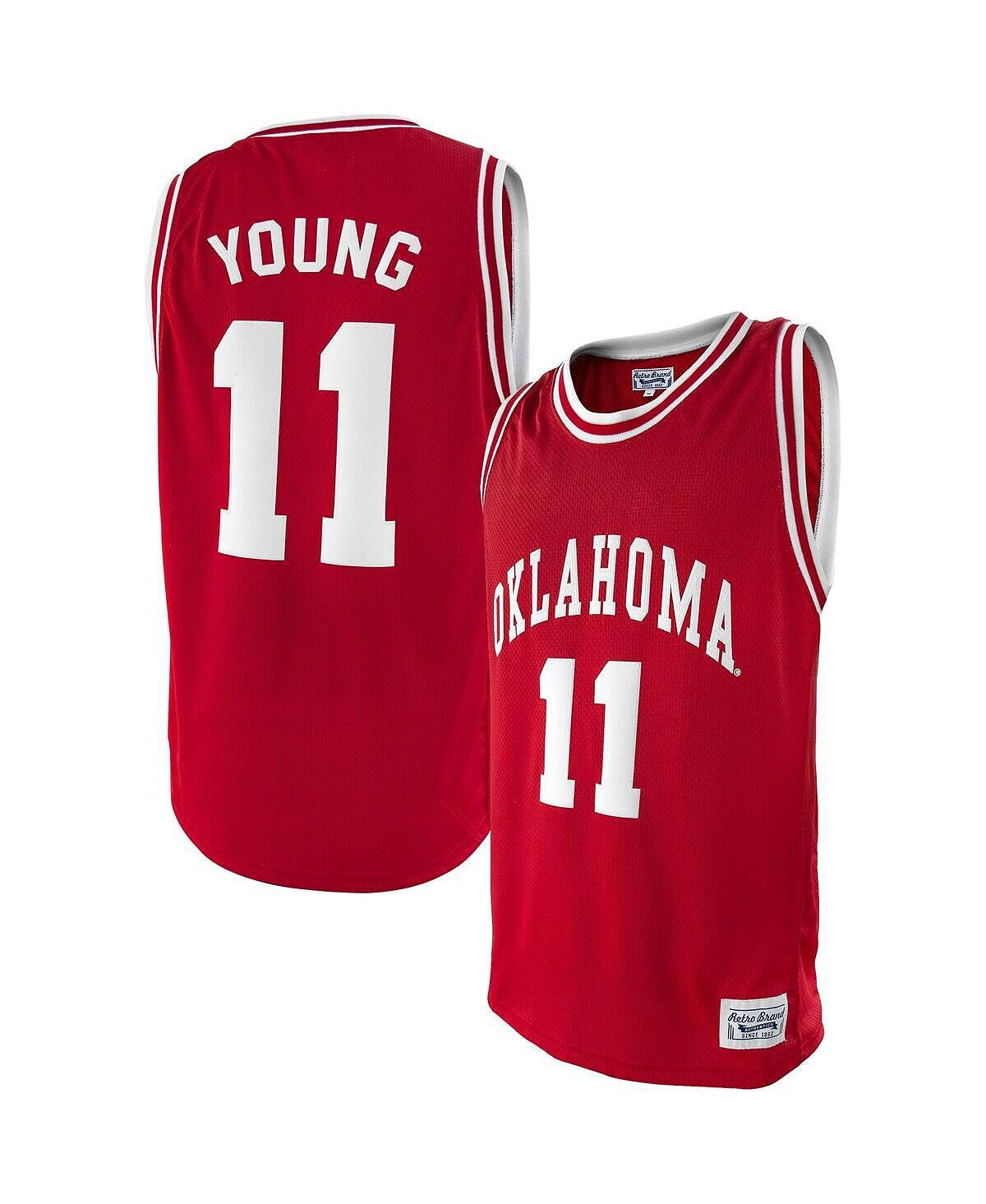 Мужская баскетбольная майка trae young crimson oklahoma sooners alumni Original Retro Brand
Мужская баскетбольная майка trae young crimson oklahoma sooners alumni Original Retro Brand