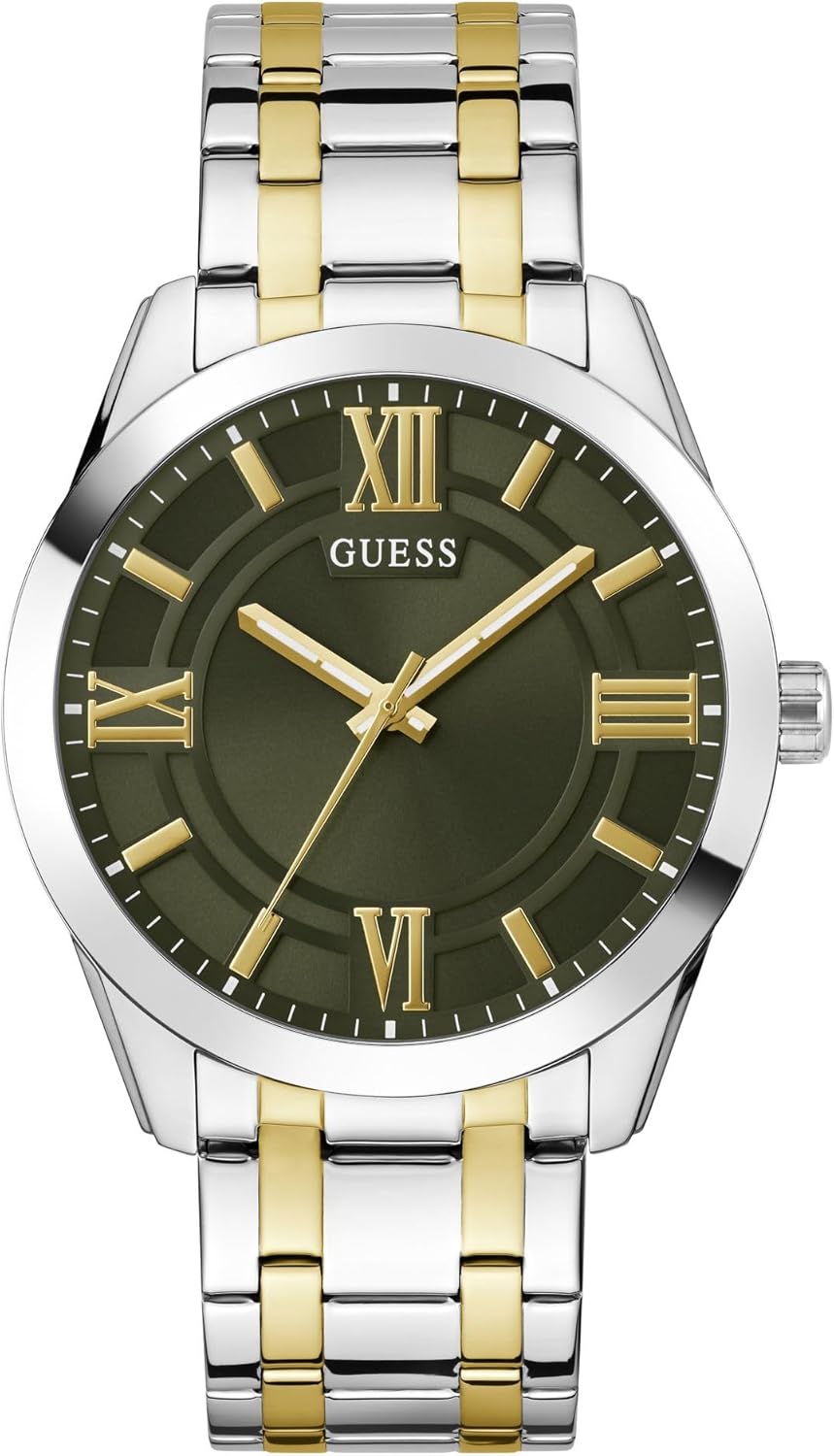 GUESS Двухцветные аналоговые часы
GUESS Двухцветные аналоговые часы