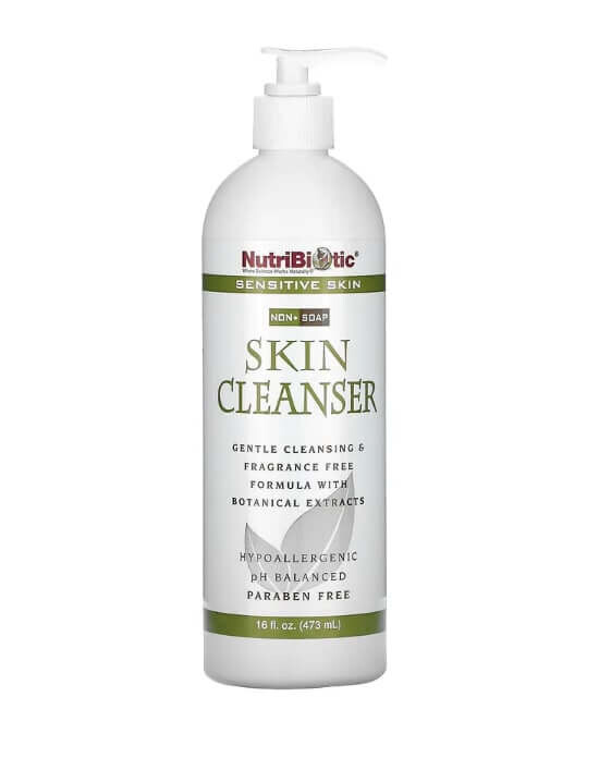 Очищающее средство для кожи, без мыла, без запаха, 473 мл, NutriBiotic
Очищающее средство для кожи, без мыла, без запаха, 473 мл, NutriBiotic