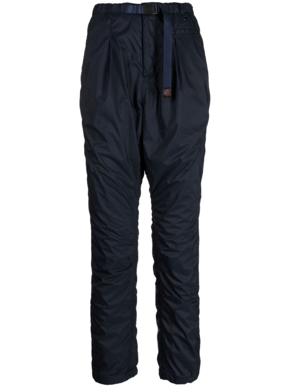 Undercover зауженные брюки с пряжкой на поясе, синий 
Undercover зауженные брюки с пряжкой на поясе, синий