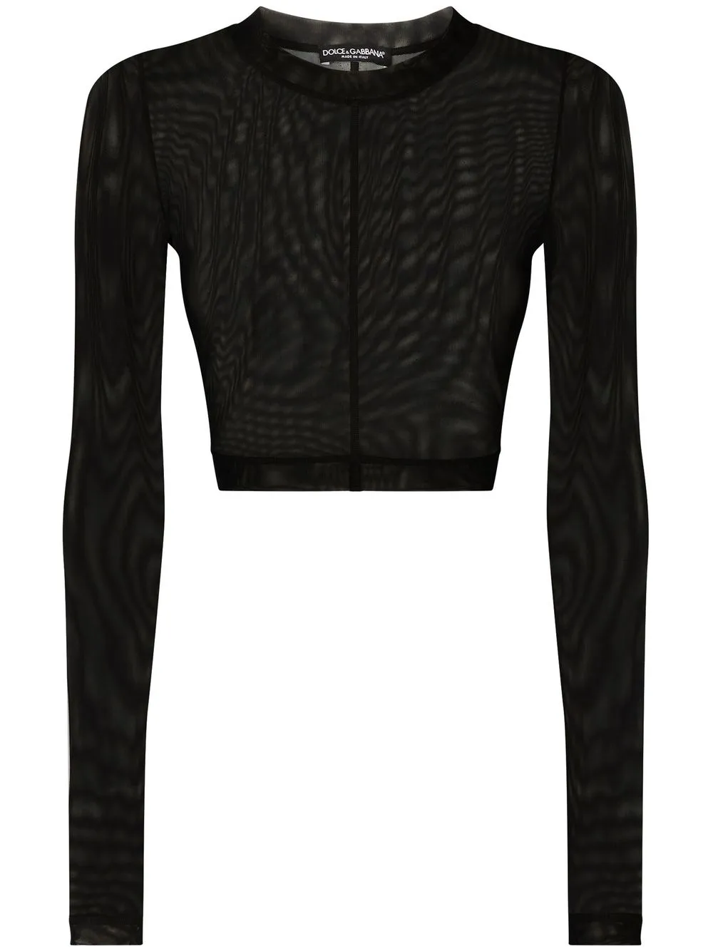 Укороченный топ KIM DOLCE&GABBANA из тюля DOLCE & GABBANA, черный
Укороченный топ KIM DOLCE&GABBANA из тюля DOLCE & GABBANA, черный