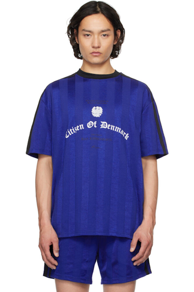 Футболка футбольная синяя Han Kjobenhavn
Футболка футбольная синяя Han Kjobenhavn