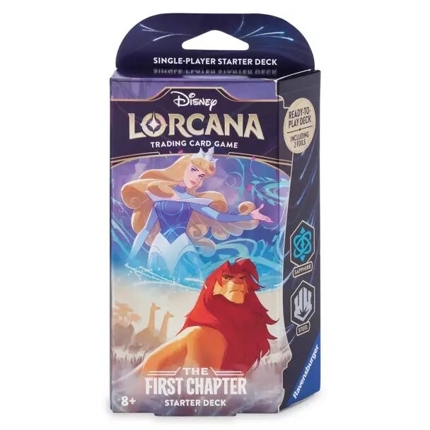 Disney Лоркана: Первая глава: Стартовая колода «Сапфир и сталь» Inna marka
Disney Лоркана: Первая глава: Стартовая колода «Сапфир и сталь» Inna marka