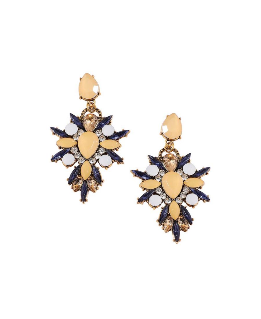 Серьги-капли с кристаллами SOHI, Yellow
Серьги-капли с кристаллами SOHI, Yellow