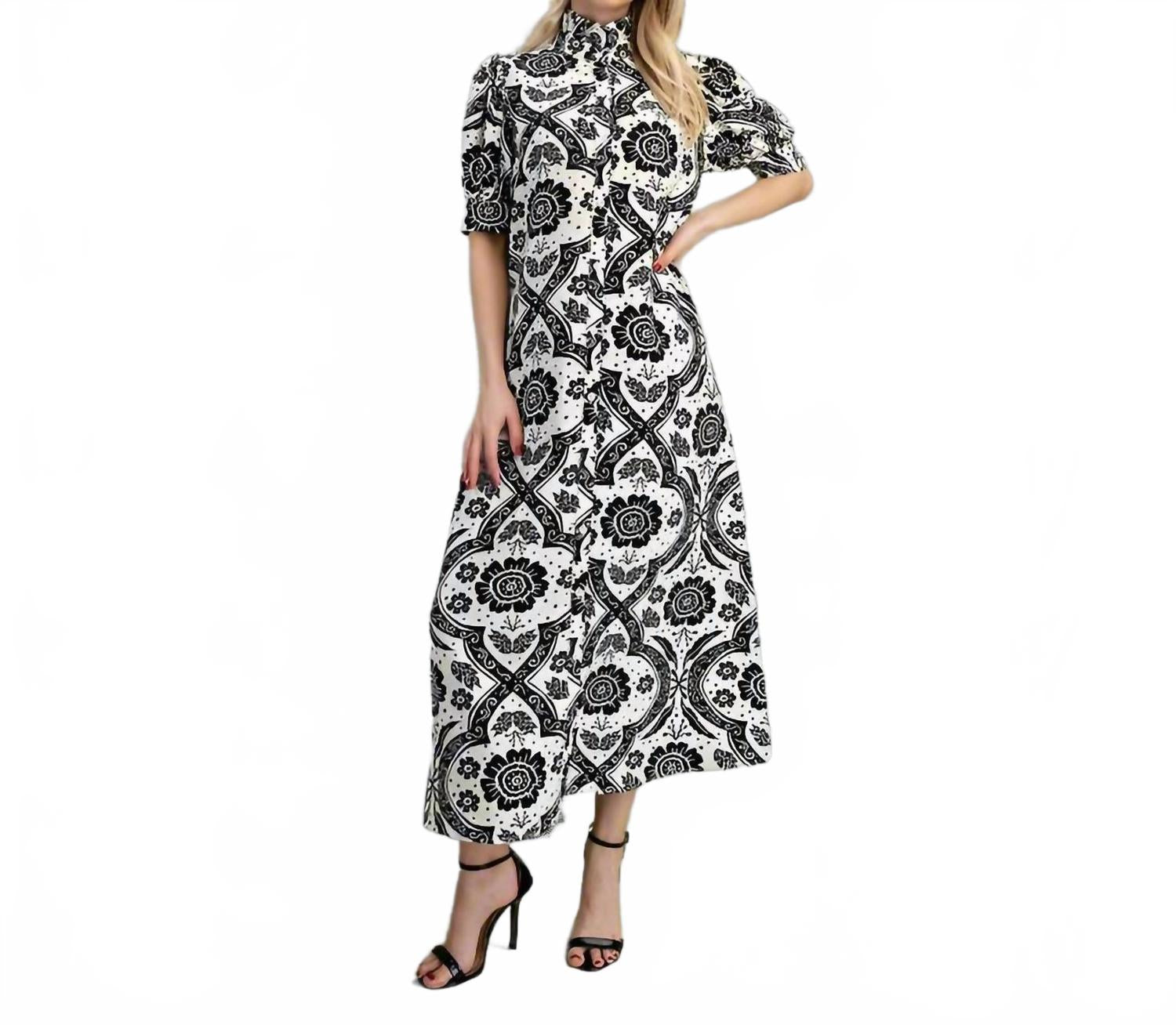 Платье макси Eva с оборкой на шее, черное Style Usa, черный
Платье макси Eva с оборкой на шее, черное Style Usa, черный