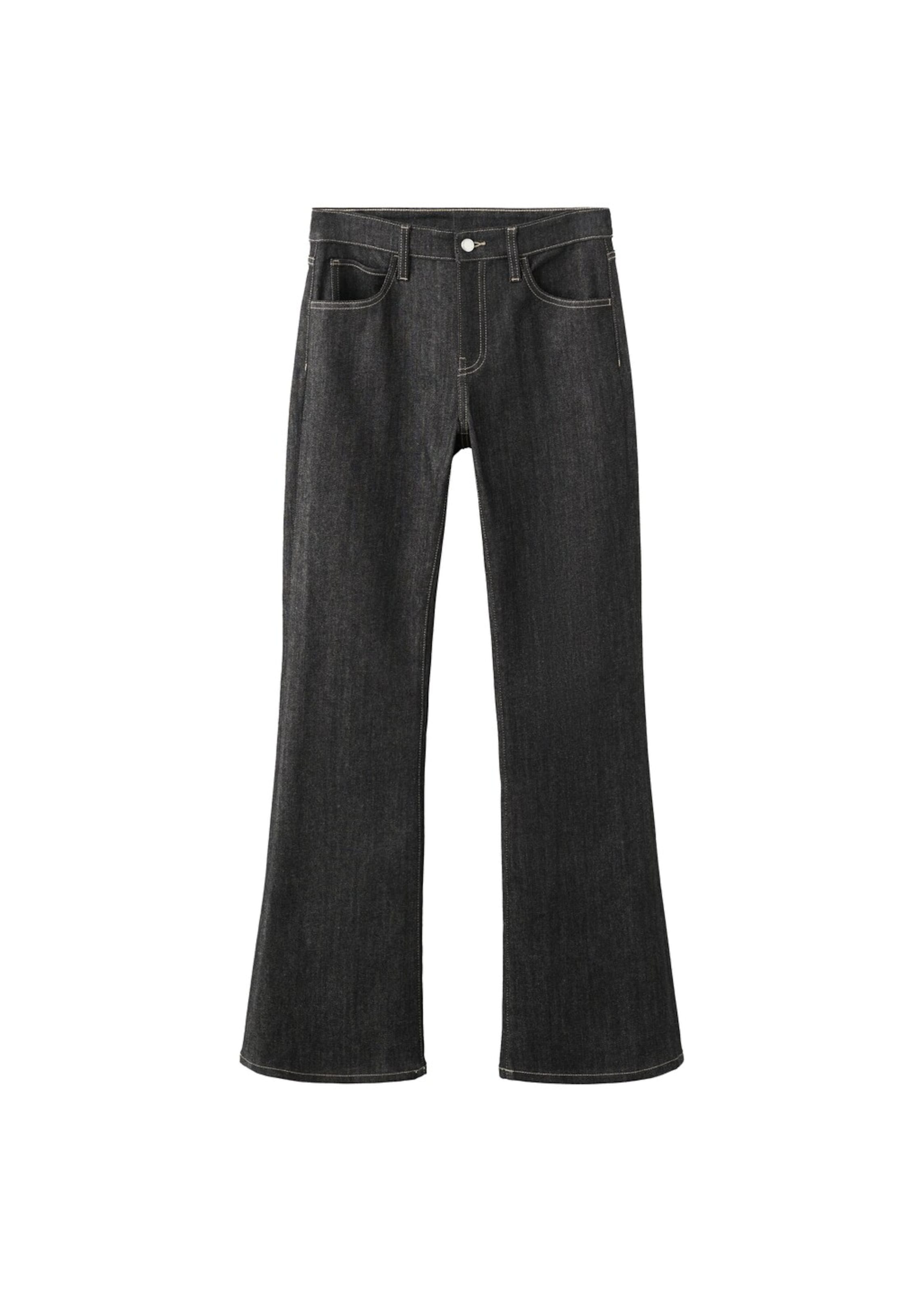 MANGO Джинсы клеш 'Jolie' в черном дениме
MANGO Джинсы клеш 'Jolie' в черном дениме