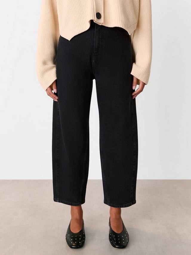 Миниатюрные эластичные джинсы с бочкообразными ножками Whistles, черный
Миниатюрные эластичные джинсы с бочкообразными ножками Whistles, черный