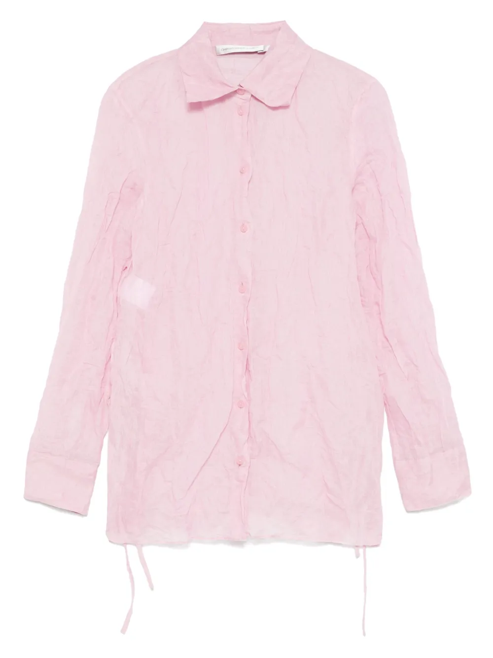Рубашка с жатым эффектом Christopher Esber, розовый
Рубашка с жатым эффектом Christopher Esber, розовый