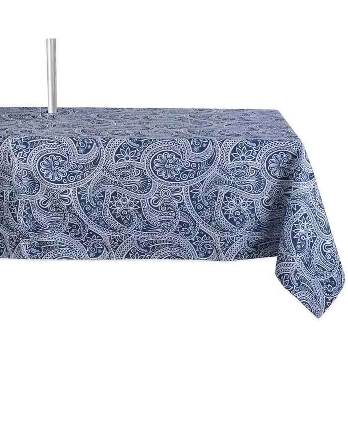 Скатерть для улицы с принтом пейсли и молнией, 60 x 84 дюйма Design Imports, синий
Скатерть для улицы с принтом пейсли и молнией, 60 x 84 дюйма Design Imports, синий
