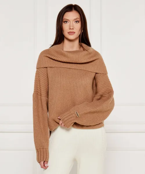 Свитер Regular fit Pinko, коричневый
Свитер Regular fit Pinko, коричневый