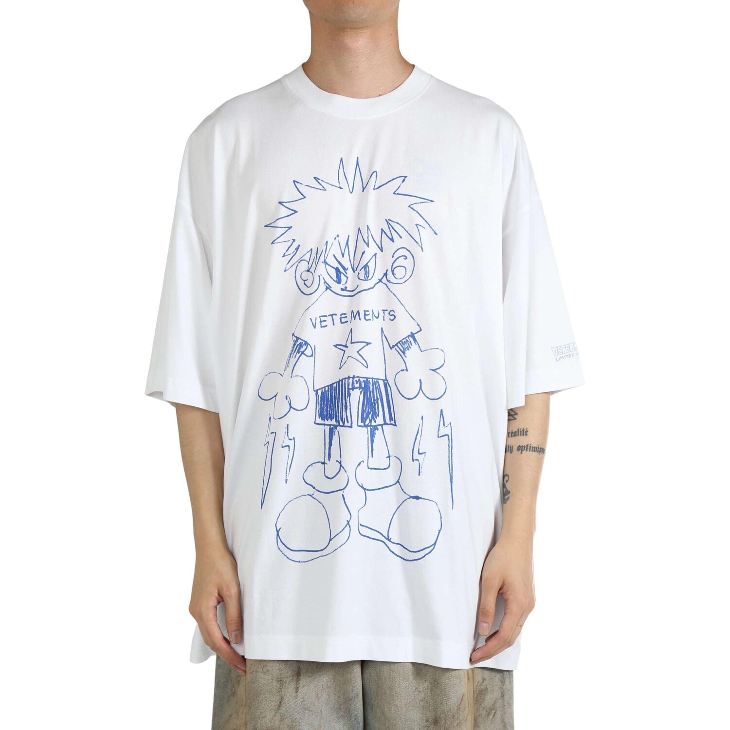Футболка унисекс белая Vetements, белый
Футболка унисекс белая Vetements, белый