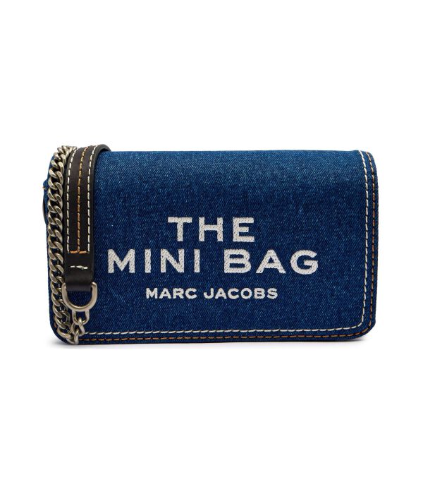 Сумка через плечо из денима, мини-сумка из денима с цепочкой Marc Jacobs, синий
Сумка через плечо из денима, мини-сумка из денима с цепочкой Marc Jacobs, синий