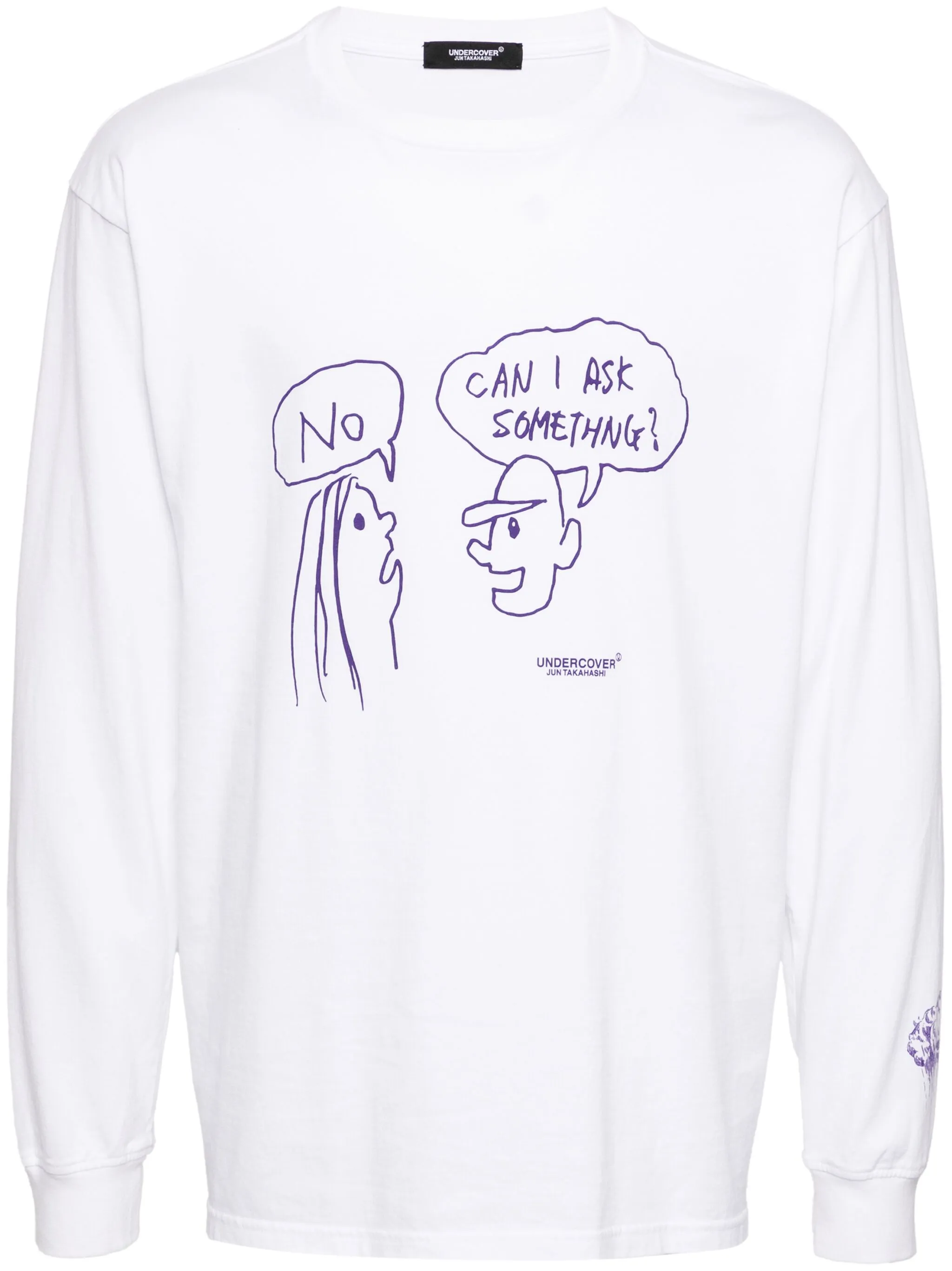 Хлопковая толстовка Undercover, белый
Хлопковая толстовка Undercover, белый