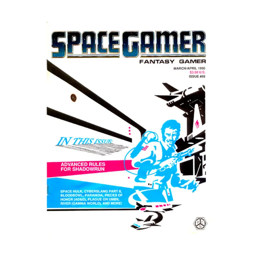 Журнал #88 "Advanced Rules for Shadowrun, Space Hulk", Space Gamer Magazine (Various Publishers) 
Журнал #88 "Advanced Rules for Shadowrun, Space Hulk", Space Gamer Magazine (Various Publishers)