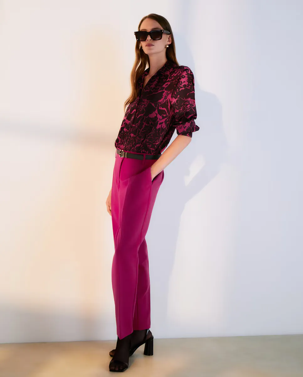 Женские классические брюки полуоблегающего кроя Woman El Corte Inglés, цвет 240 Fucsia
Женские классические брюки полуоблегающего кроя Woman El Corte Inglés, цвет 240 Fucsia