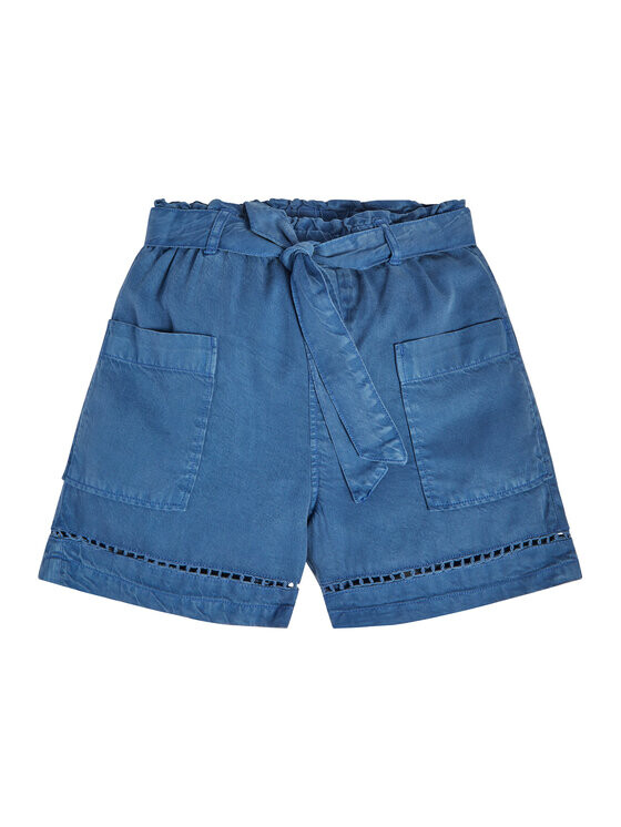 Тканевые шорты свободного кроя Guess, синий
Тканевые шорты свободного кроя Guess, синий