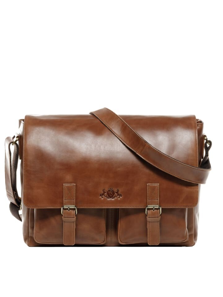 Сумка для ноутбуков SID & VAIN, коричневый
Сумка для ноутбуков SID & VAIN, коричневый