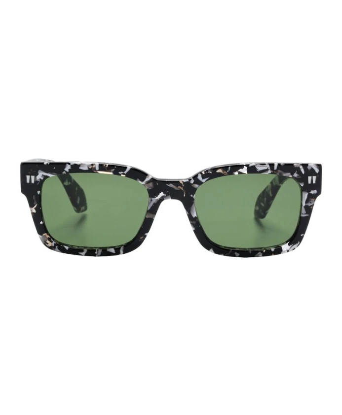 Солнцезащитные очки с линзами зеленого оттенка и квадратной оправой с мраморным рисунком. Off White, черный
Солнцезащитные очки с линзами зеленого оттенка и квадратной оправой с мраморным рисунком. Off White, черный