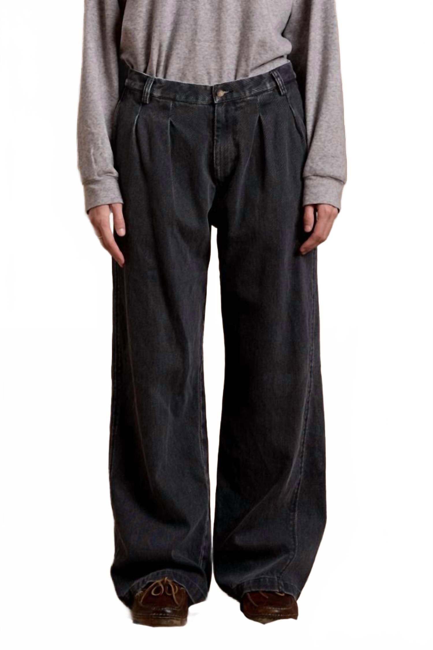 Женские широкие брюки-чиносы с двойной складкой, цвет индиго DENIMIST
Женские широкие брюки-чиносы с двойной складкой, цвет индиго DENIMIST