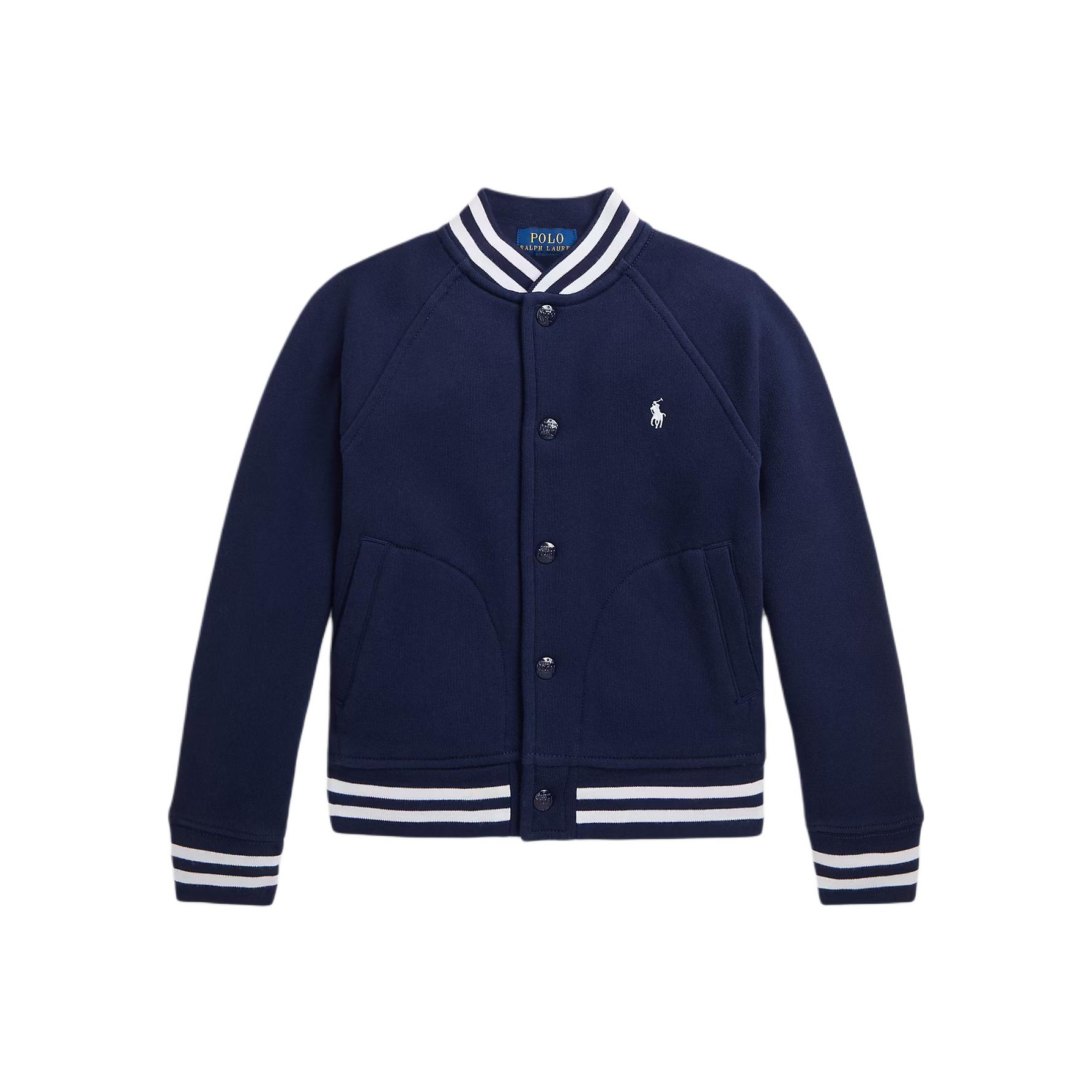 Polo Ralph Lauren Бейсбольная куртка fw24 marine blue детская
Polo Ralph Lauren Бейсбольная куртка fw24 marine blue детская