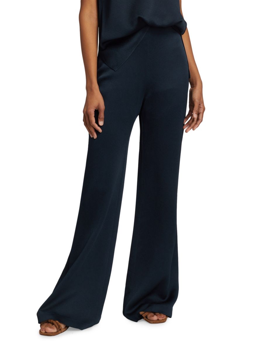 Атласные брюки-клеш Palermo Silvia Tcherassi, темно-синий
Атласные брюки-клеш Palermo Silvia Tcherassi, темно-синий