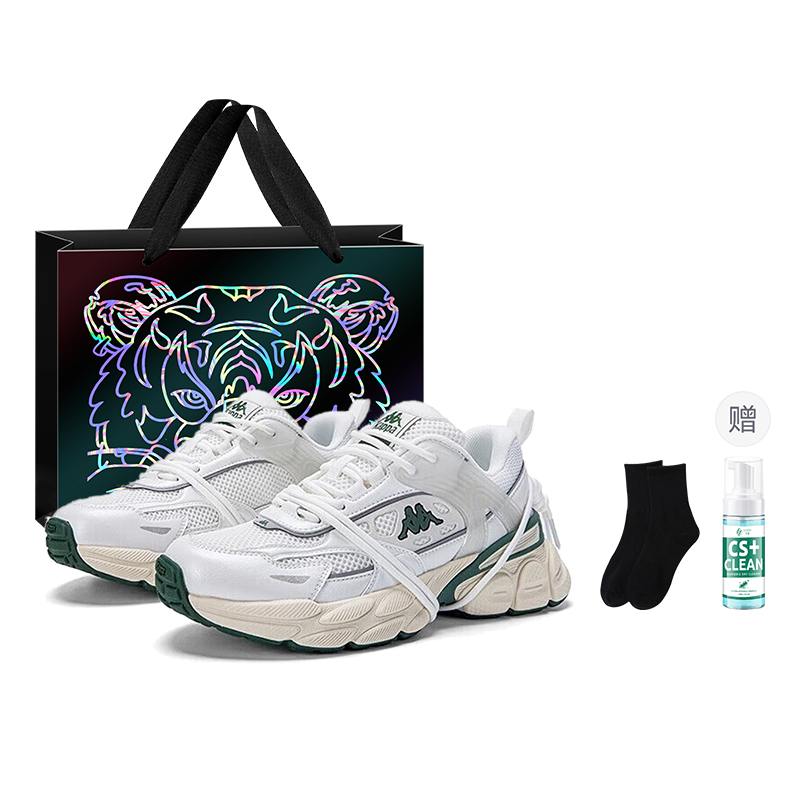 Kappa Амортизирующие износостойкие низкие массивные кроссовки унисекс бело-зеленые, цвет White Green (Black Tiger Shopping Bag Clothing Sets)
Kappa Амортизирующие износостойкие низкие массивные кроссовки унисекс бело-зеленые, цвет White Green (Black Tiger Shopping Bag Clothing Sets)