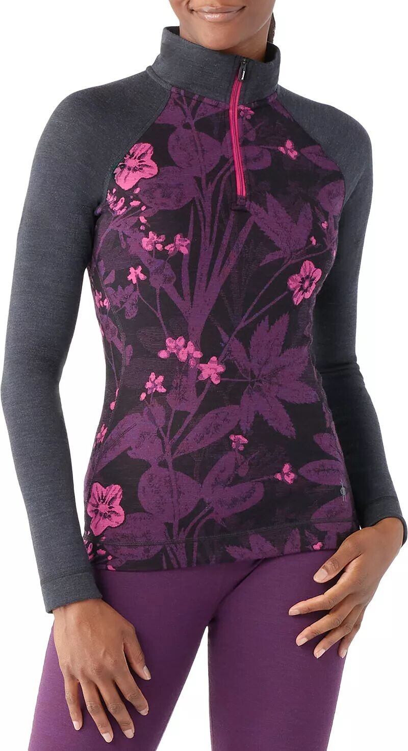 Женский термопуловер Smartwool из шерсти мериноса с молнией ¼, фиолетовый
Женский термопуловер Smartwool из шерсти мериноса с молнией ¼, фиолетовый