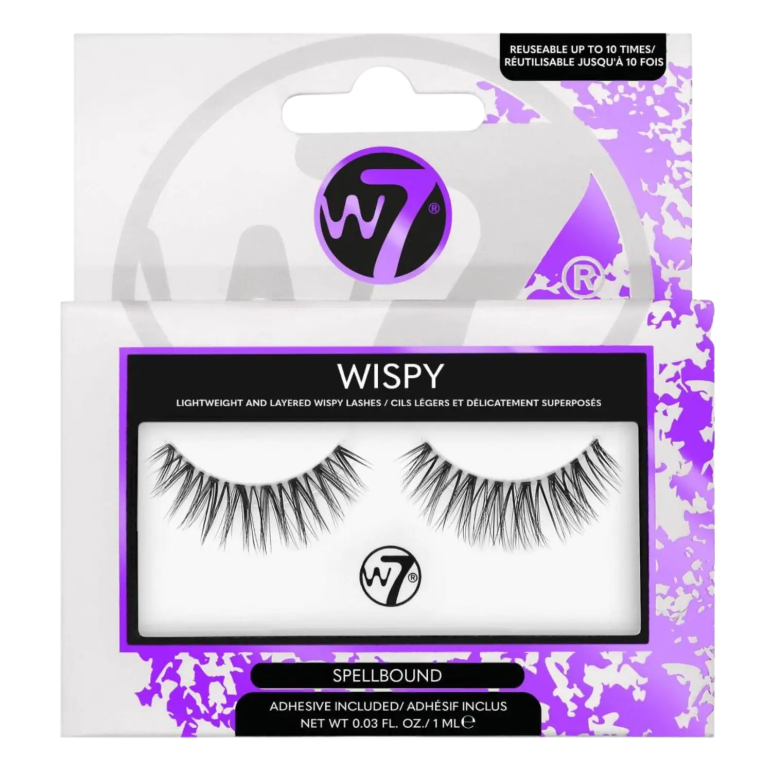 W7 Wispy Lashes Накладные ресницы Spellbound, 2 шт/1 упаковка
W7 Wispy Lashes Накладные ресницы Spellbound, 2 шт/1 упаковка