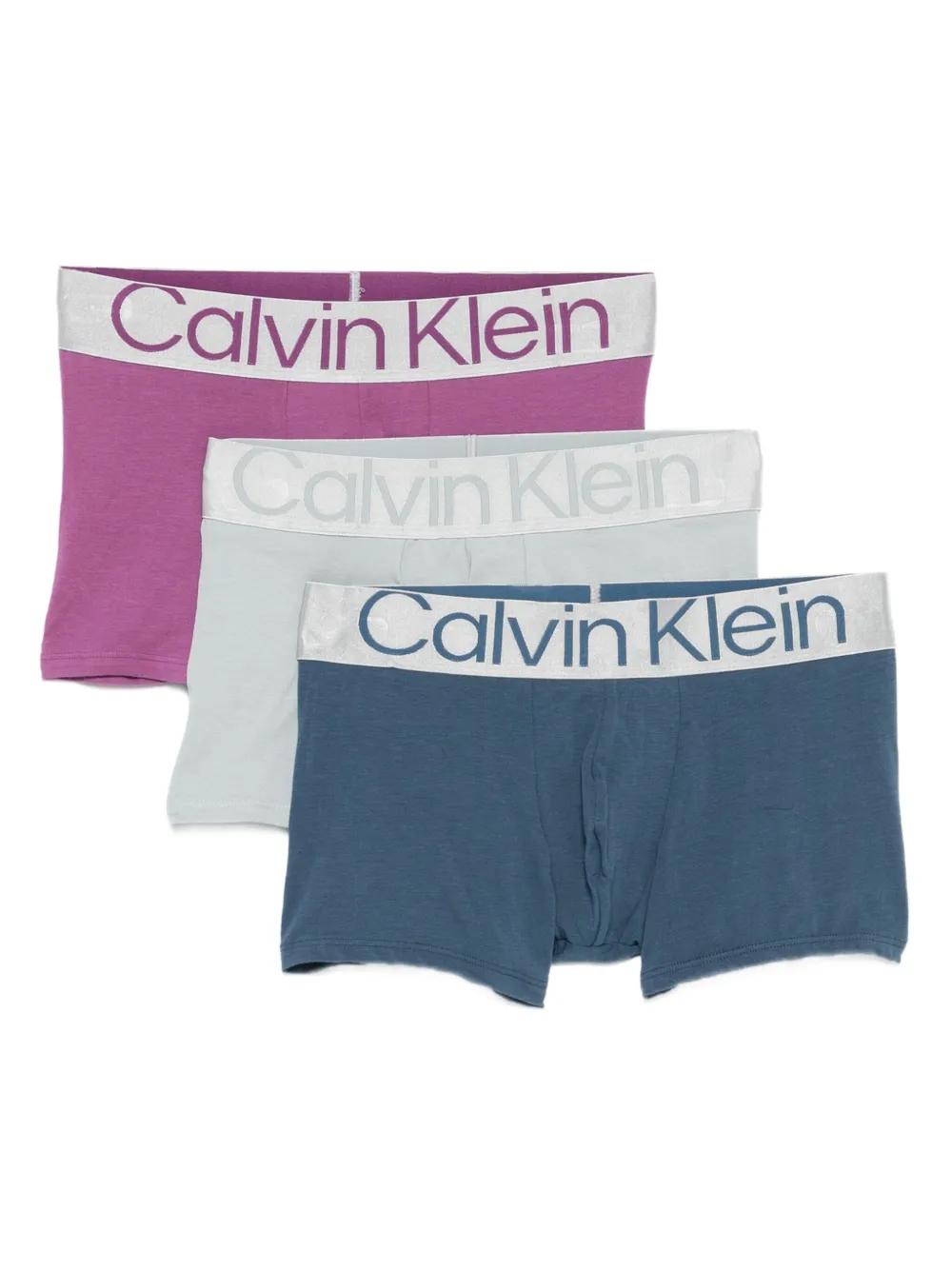 Комплект из трех боксеров с логотипом Calvin Klein Underwear, синий
Комплект из трех боксеров с логотипом Calvin Klein Underwear, синий