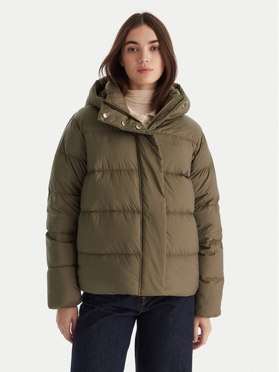 Пуховик regular fit WW0WW45739 Tommy Hilfiger, зеленый
Пуховик regular fit WW0WW45739 Tommy Hilfiger, зеленый