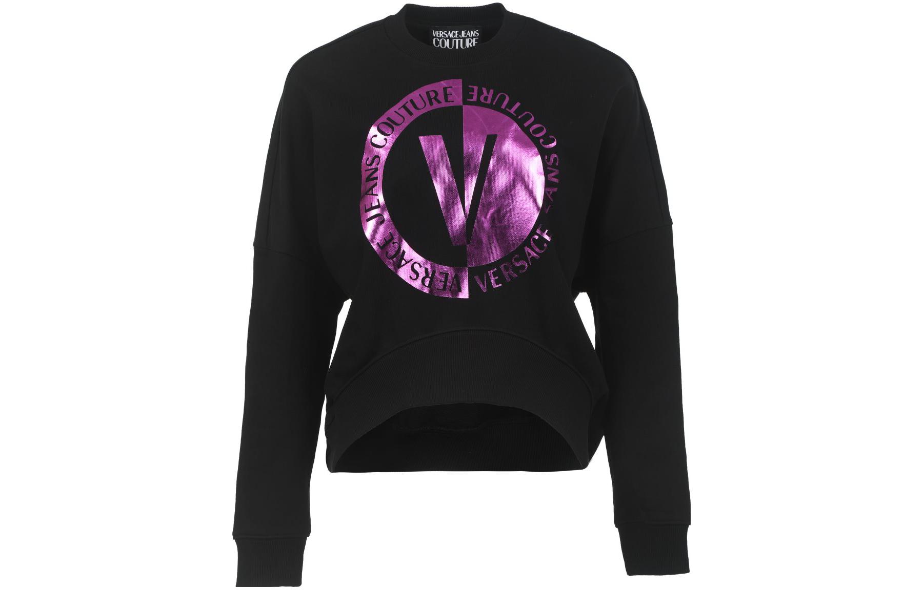 Свитшот из хлопка с принтом логотипа VERSACE JEANS COUTURE, черный
Свитшот из хлопка с принтом логотипа VERSACE JEANS COUTURE, черный