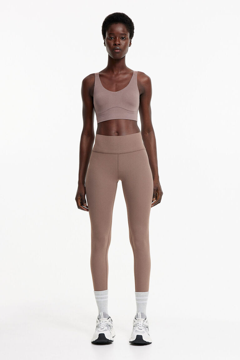 Спортивные колготки shapemove H&M, бежевый 
Спортивные колготки shapemove H&M, бежевый