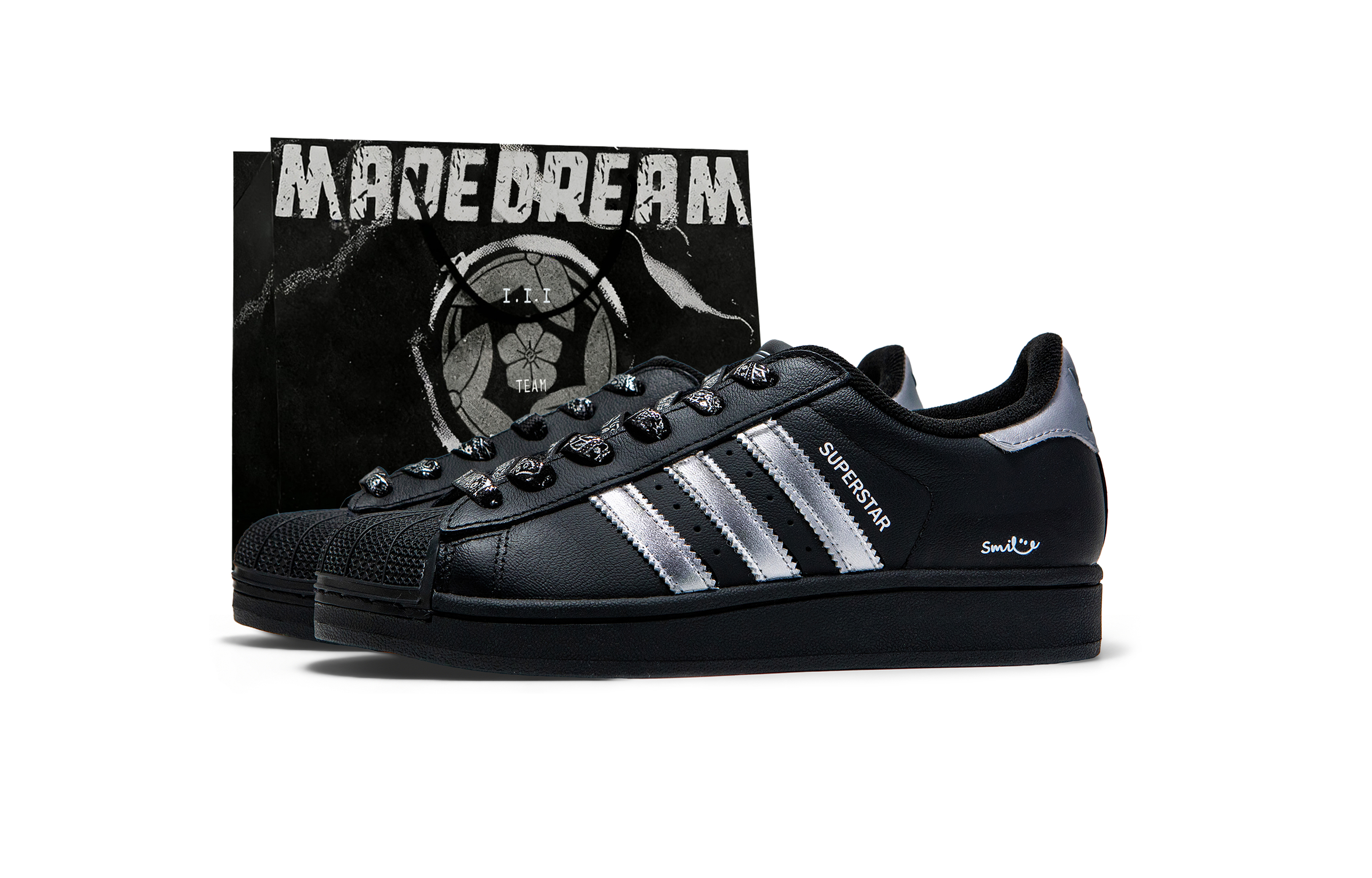Adidas Originals Кроссовки SUPERSTAR Leather Slip Resistant Abrasion Resistant low top для скейтбординга мужские black silver
Adidas Originals Кроссовки SUPERSTAR Leather Slip Resistant Abrasion Resistant low top для скейтбординга мужские black silver