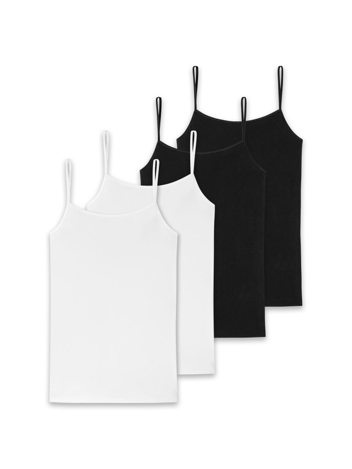 Майка Schiesser, черный/белый
Майка Schiesser, черный/белый