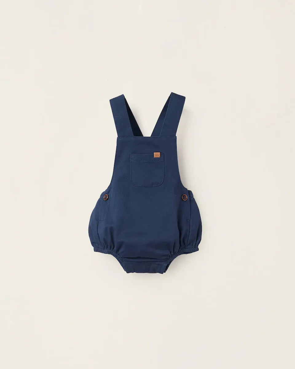 Детский комбинезон из саржи с подкладкой и регулируемыми лямками Zippy, темно-синий
Детский комбинезон из саржи с подкладкой и регулируемыми лямками Zippy, темно-синий