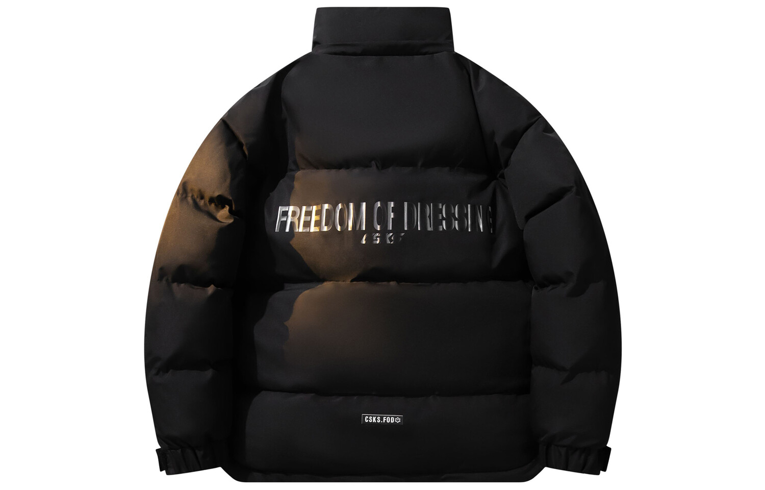 Стеганая куртка унисекс CSKS, Черный с капюшоном
Стеганая куртка унисекс CSKS, Черный с капюшоном