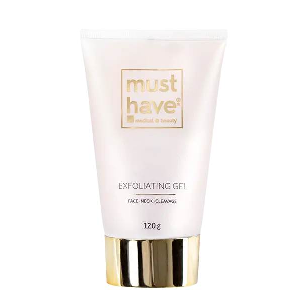 MustHave Gold Essence Отшелушивающий гель для лица, шеи и декольте с 24-каратным золотом, 120 г
MustHave Gold Essence Отшелушивающий гель для лица, шеи и декольте с 24-каратным золотом, 120 г