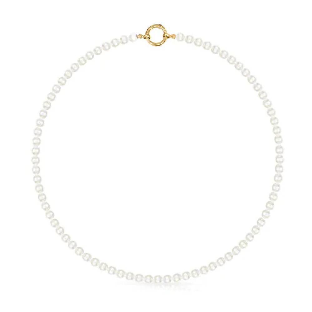 Колье Tous Hold With Pearls, золото/жемчуг
Колье Tous Hold With Pearls, золото/жемчуг